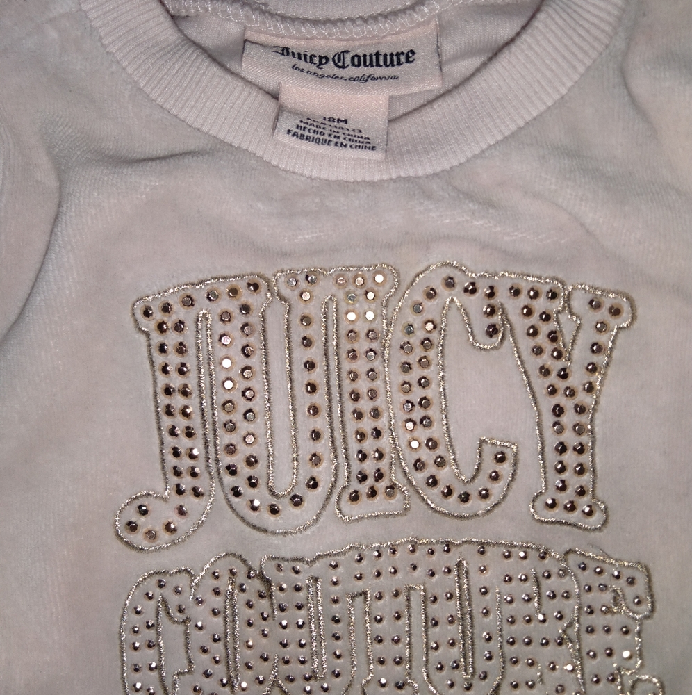 Juicy Couture Sweater 18mo.